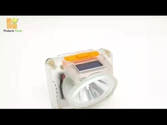 Profesyonel Şarj edilebilir Madenci Lambası 15000 LUX IP67 Uzun Süren Sert Şapka LED Fenerler