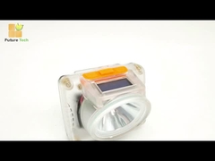 Profesyonel Şarj edilebilir Madenci Lambası 18000 LUX IP67 Uzun Süren Sert Şapka LED Fenerler