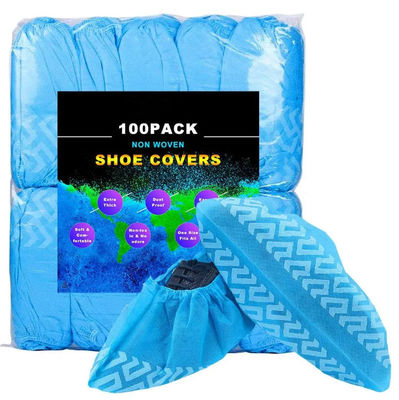 satın al Nonwoven 16.9in Tek Kullanımlık Ayakkabı Kapağı Suya Dayanıklı Tıbbi Personel Ayakkabı Kapağı Hastane Çevrimiçi üretim