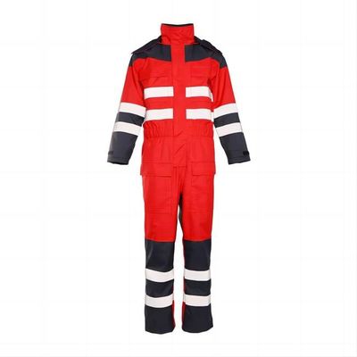 satın al Su geçirmez FR Alev Geciktirici Tulum İş Elbisesi Yağ Geçirmez %98 Polyester %2 Karbon Fiber Çevrimiçi üretim