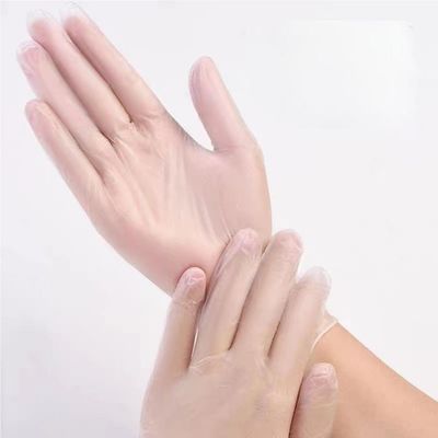 satın al M-Xl En455 Koruyucu Tek Kullanımlık Eldivenler Şeffaf Temizlik Tek Kullanımlık Pvc Eldivenler Çevrimiçi üretim