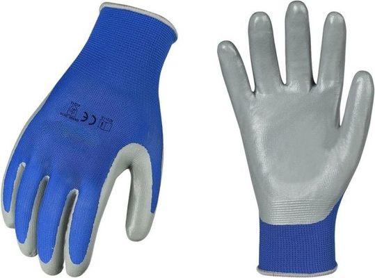 satın al Yeniden Kullanılabilir XL XXL Dikişsiz Eldivenler İş Güvenliği Nitril Kaplı Avuç İçi Kavrama Çevrimiçi üretim
