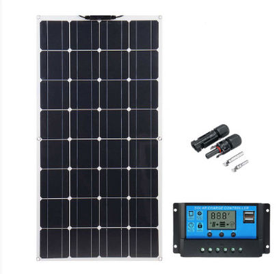 satın al Yüksek Dönüşüm Verimliliği ve Esnek Tasarıma Sahip Su Geçirmez 100W Monokristal Güneş Paneli Çevrimiçi üretim