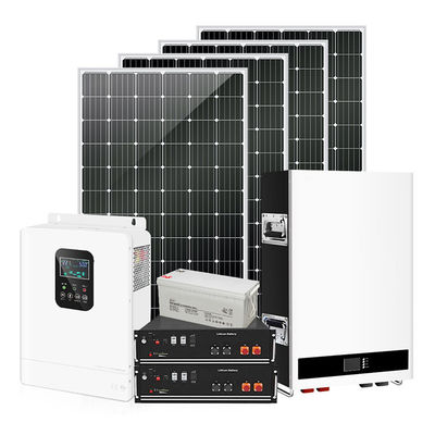 satın al Bireysel güç kaynağı için 1000W-7200W lityum pilli tam şebeke dışı güneş seti Çevrimiçi üretim