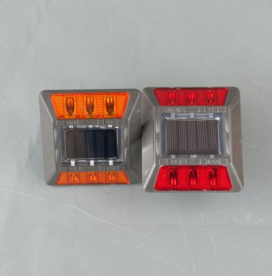 satın al Su Geçirmez Alüminyum 6 LED'li Güneş Enerjili Çivili Dış Mekan Otopark Yolu Çivili Lamba Çevrimiçi üretim