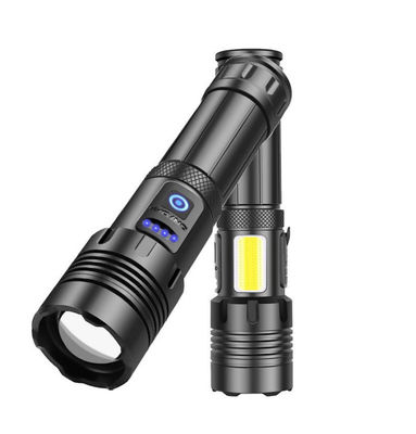 İyi bir fiyat. 1500 lumen LED meşale el feneri ayarlanabilir odaklama ve IPX4 kamp ve acil kullanım için su geçirmez çevrimiçi